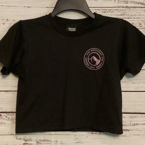 Women's Black Short Sleeve Tee